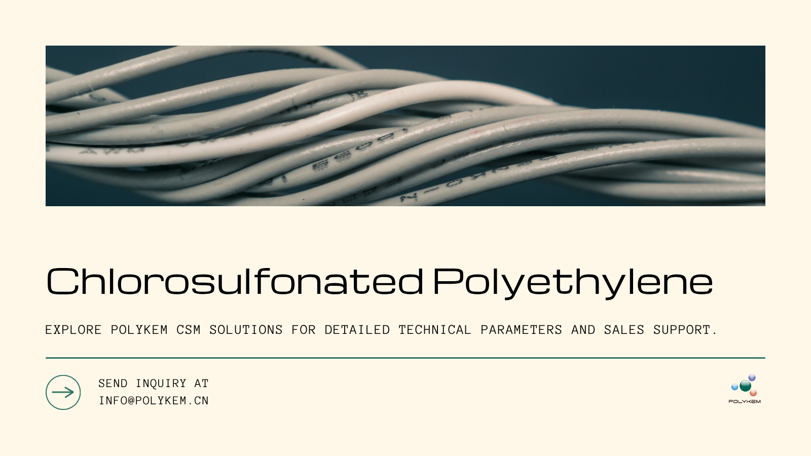 Chlorosulfonated polyethylene (CSM): โซลูชันอุตสาหกรรมสำหรับอีลาสโตเมอร์ประสิทธิภาพสูง