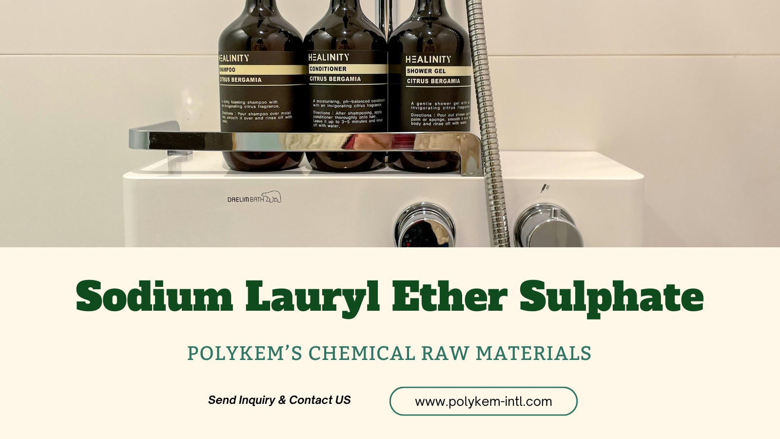 พันธมิตรลดแรงตึงผิวที่คุณไว้วางใจ: Polykem' Sodium Lauryl Ether Sulphate (SLES)